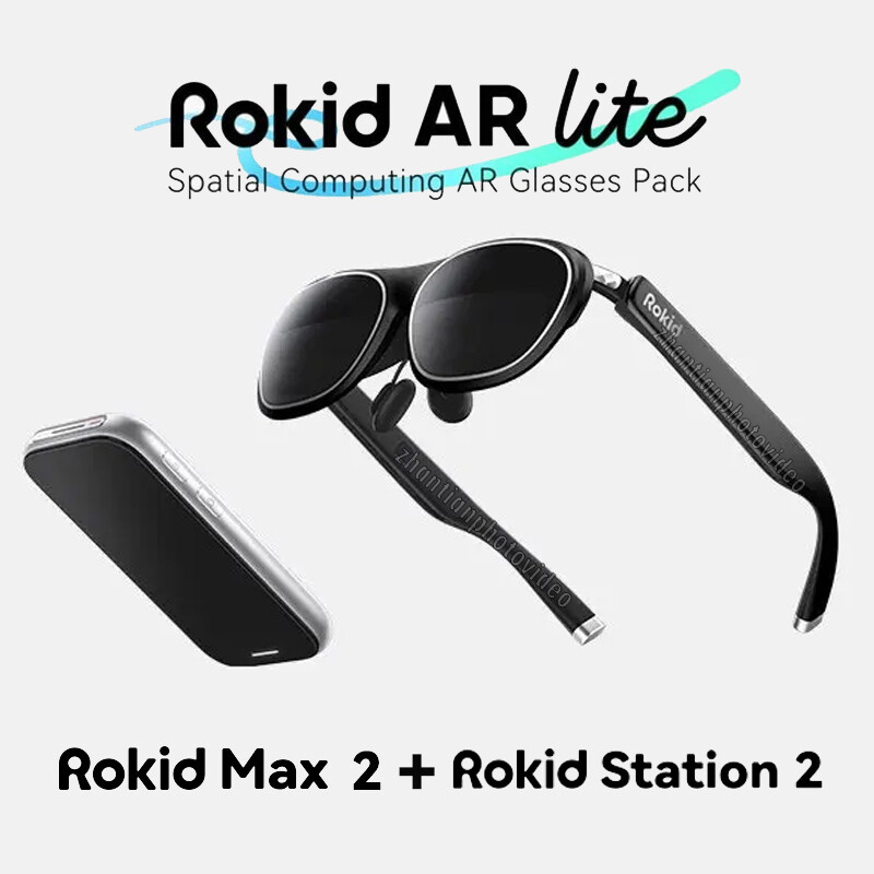 Rokid AR Lite Max 2 AR Glasses 3D Smart Glasses 360 inch Rokid AR Lite Max 2 AR Glasses 3D Smart Glasses 360 inch