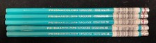 Lápices de dibujo turquesa color prisma 5 piezas. set, Soft,HB,2B,3B,4B,6B