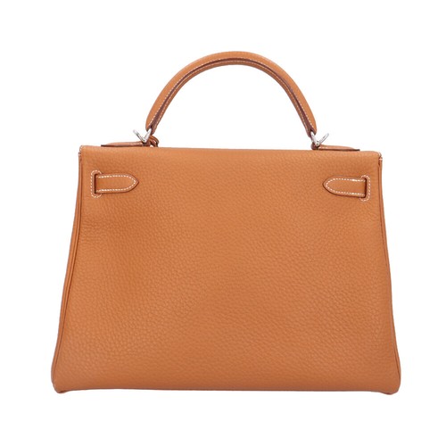 HERMES Shoulder Bag Taurillon Clemence 2way Kelly 32 used - Picture 3 of 12