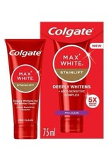 Colgate Max White Expert + Anti Stain With Whitening Toothpaste 75 ml-S10 159.87 per litre