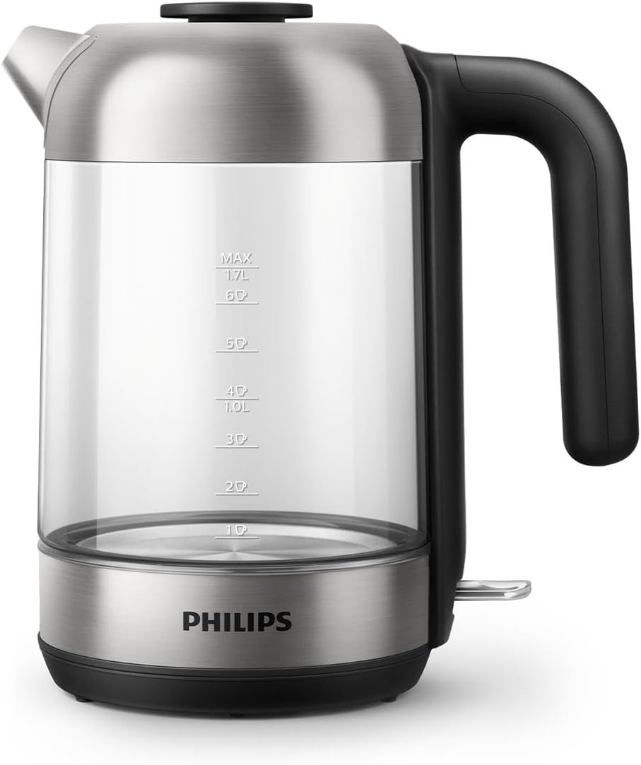 Bouilloire électrique en verre Série 5000 1,7L facile à détartrer