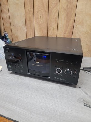 Sony DVP-CX985V Disc Explorer 400 DVD Mega Changer CD/DVD Player Works No Remote