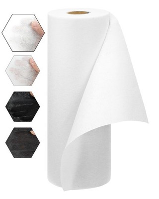 FIVEIZERO Medium Weight Iron-On Non-Woven Fusible Interfacing 12inch x 30yd