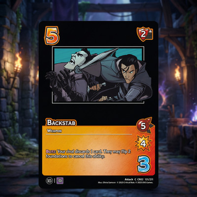 UniVersus Backstab - NM - Critical Role