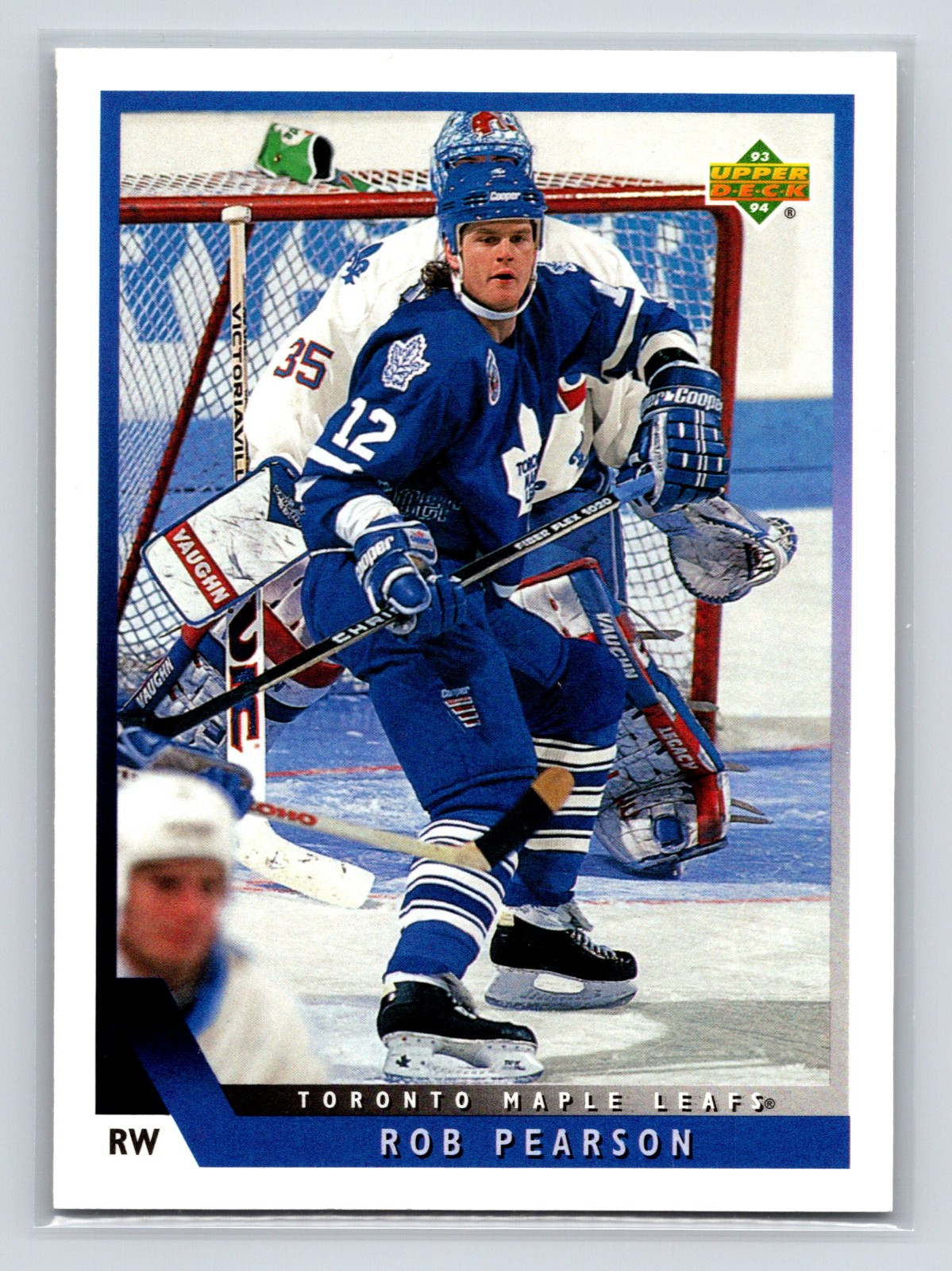 1993-94 Upper Deck - Rob Pearson #48 Toronto Maple Leafs Hockey Card