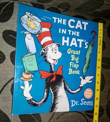 The Cat In The Hat's Great Big Flap Book Vintage 1999 Interactive Learning Book
