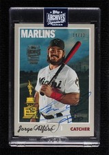 2020 Topps Archives Signature Series 14/32 Jorge Alfaro Buyback Auto 8gd