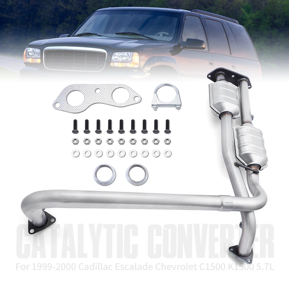 Convertidor catalítico para GMC Chevrolet C1500 C2500 K1500 K2500 5,7 L 1996-2000 EPA Foto 3 de 4