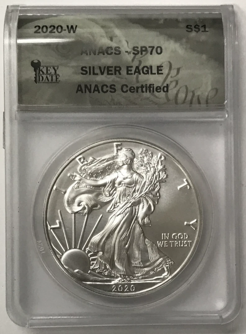 American Eagle MS 70 Graded 2020 Silver Bullion Coins for sale | eBay