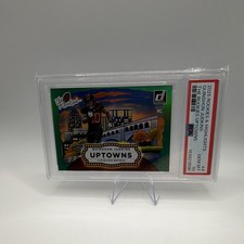 2025 Donruss Rookies & Highlights Quinshon Judkins Uptown Green SSP TRU-4 PSA 10