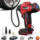 Tire Inflator Compatible with MILWAUKEE 18V Max Battery, 160 PSI Cordless Air Co