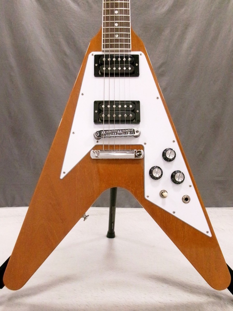 Gibson 70s Flying V Antique Natural | eBay