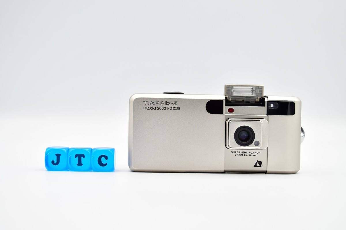 【完動美品】 FUJIFILM Tiara ix-z nexia 2000 ⏯️[Mint] Fujifilm TIARA ix-Z nexia 2000 Point & Shoot APS gold