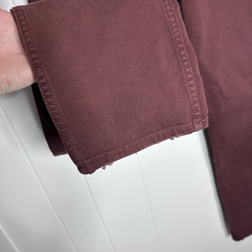 NWT Wrangler Greensboro Regular Straight Jeans - Mens 32x33 - Red Mahogany - Picture 5 of 10
