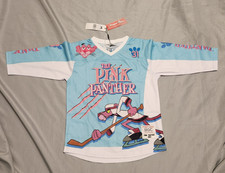 Headgear Classics Youth Pink Panther 1963 Hockey Jersey Large Blue #31