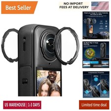 Lens Guard for Insta360 X5 PC Protector 2-Pack Camera Accessory Accessories