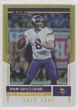 2017 Score Gold Zone /50 Sam Bradford #232