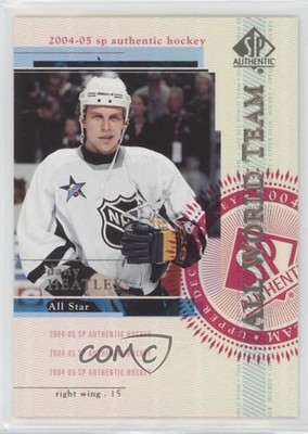 2004-05 SP Authentic All World Team Dany Heatley #98 1sz