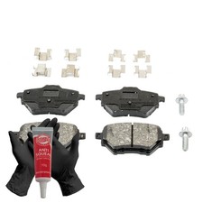 Bremsbeläge hinten für CITROEN; DS 3, 4 II; OPEL; PEUGEOT; TOYOTA; VAUXHALL