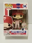 2020 Philadelphia Phillies MLB Bryce Harper #34 Funko Pop! Vinyl Brand New Boxed
