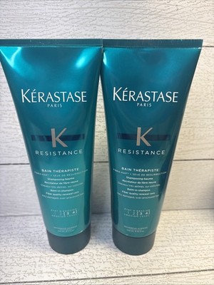 Kerastase Resistance Bain Therapiste Balm Shampoo Renew Care 8.5oz Lot Of 2