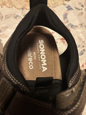Sonoma Sandals Crosby Brown Ortholite Eco Shoe s Men s Size 13 Lightweight