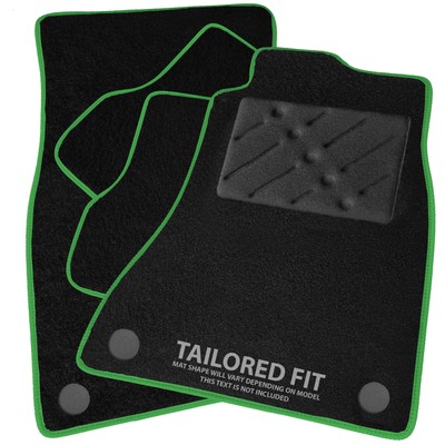 To fit Iveco Stralis 2014-2020 Auto Tailored Black Car Mats [BRW]