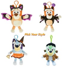 Bluey Halloween Plush Backpack Clip 8 Witch, ...