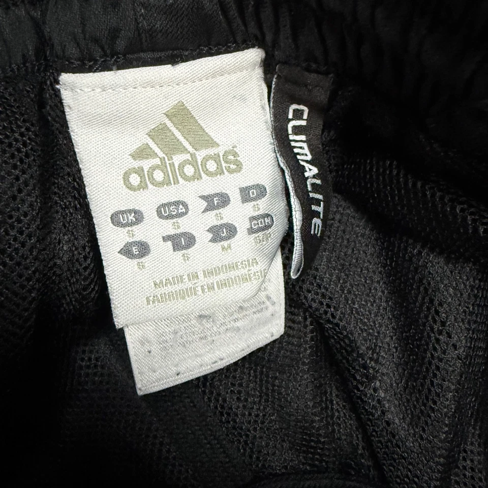 Adidas Vintage y2k Windbreaker Pants baggy wide leg Small Climate men's track - Image 3 of 4