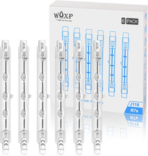 Image of R7S Halogen Light Bulbs Dimmable, 118Mm 230W Linear Bulbs for Lamps, 2700K Warm
