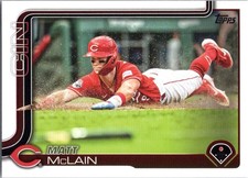 2025 Topps #647 Matt McLain Reds