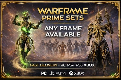 Warframe All Prime Sets Available - Fast Trade - PC XBOX PS4 PS5 Móvil