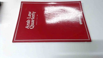 			Arab Law Quarterly, Volume 17, Part 3, 2002, Anonymous, Kluwer La		