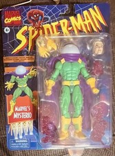 HASBRO MARVEL LEGENDS RETRO CARDBACK 6  SPIDER-MAN MYSTERIO IMMERSIVE ILLUSIONS