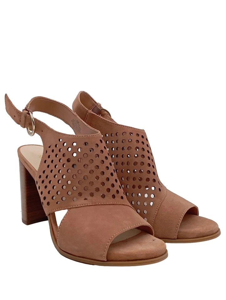 NINE WEST Sandales à talon haut Dames Sandales à talons hauts T EU 40,5 brun - Photo 1/4