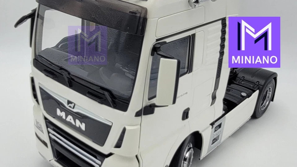 CAMION TRACTEUR MAN TGX XXL BLANC 2018 PREMIUM CLASSIXXS IXO 1/18 - Photo 3/4