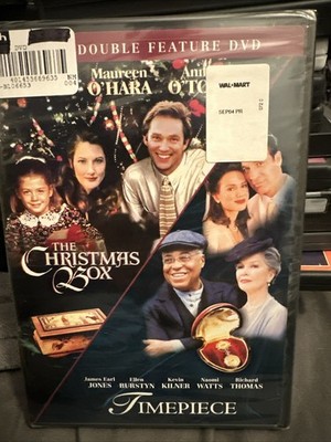 The Christmas Box/Timepiece DVD 2 Disc Set Hallmark Holiday OOP RARE-BRAND NEW !