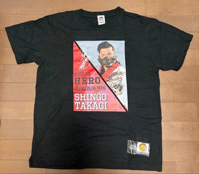 Neu Japan Pro-Wrestling Shingo Takagi offizielles T-Shirt Größe M