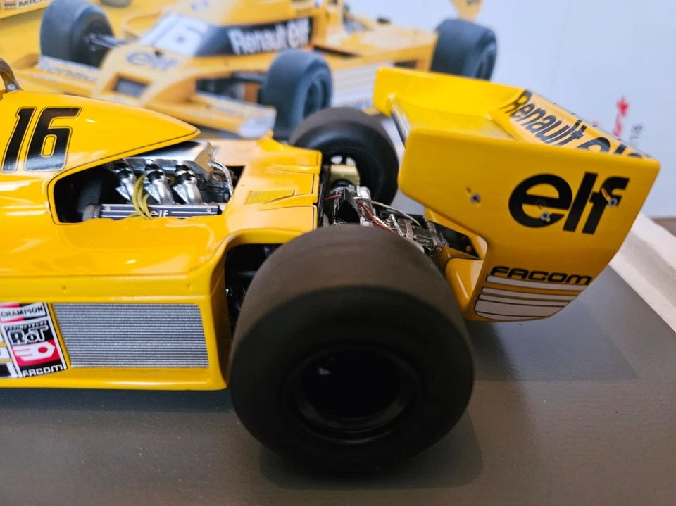1/18 SPARK RENAULT RS01 RENE ARNOUX BELGIAN GP 1979 - Image 2 of 4