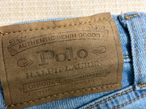Polo Ralph Lauren Jean Bermuda Shorts Boys Size 5 Denim Stretch Casual - Picture 6 of 10