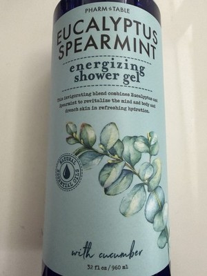 Pharm to Table Eucalyptus Spearmint Energizing Shower Gel