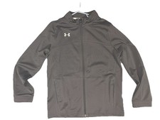 Under Armour Loose Full Zip Boys Jacket with Collar And Pockets Size Youth Large