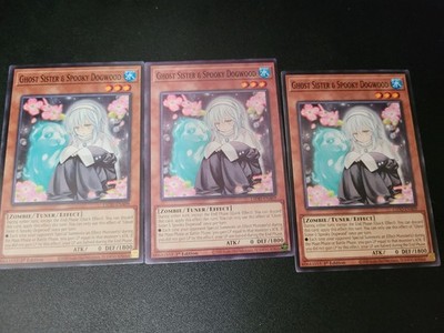 Yu-Gi-Oh! Ghost Sister & Spooky Dogwood Play Set 3X L5DD ENA09