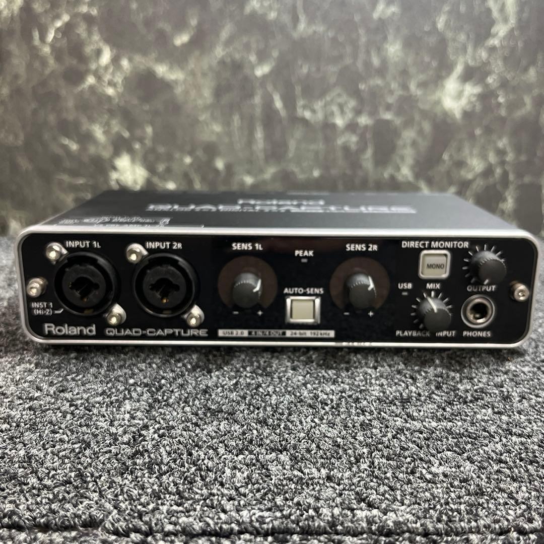 Roland UA-55 Quad-Capture USB Audio Interface w/ Cable Tested from