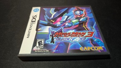 Mega Man Star Force 3: Black Ace Nintendo DS EXMT+ condition COMPLETE n box!