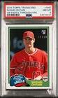 2019 Topps Transcendent #1981 Shohei Ohtani VIP Through The Years #'d /50 PSA 8