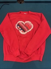 Vintage heart crewneck. Women  s Large