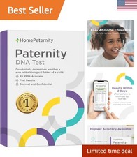 Fast  Confidential DNA Paternity Testing Kit for Father and Child, USPS Returns