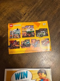 Lot of 6 Lego Instruction Manuals: 3 in 1 Lego Creators