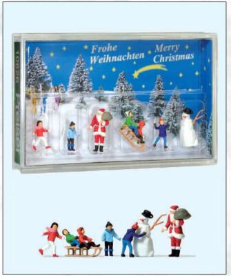 PREISER 10626 Skala Ich Skit Weihnachtsdeko: Kinder Die Hörmemory Mit